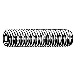 Socket Set Screw, Metric - Steel - Grade 14.9 - Cup Point - DIN 916 thumbnail-1