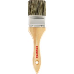 Flat Paint Brushes, Natural Bristle thumbnail-2