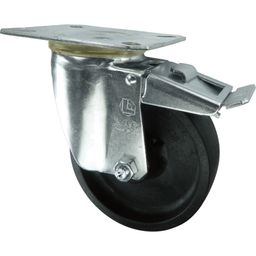 High Temperature Castors - Thermoplastic Wheel - Plain Bore thumbnail-0