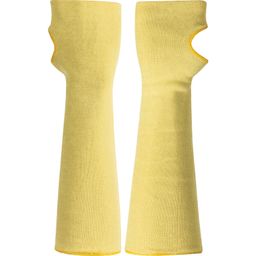 Reusable Kevlar® Sleeves With Thumb-slot, Yellow, Single Sleeve thumbnail-0