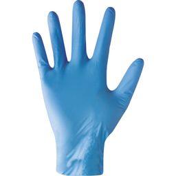 Nitrile Disposable Gloves, 5G, Blue, Pack of 100
 thumbnail-1