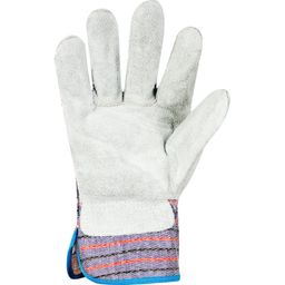 Mechanical Handling Gloves, Blue & Grey thumbnail-4