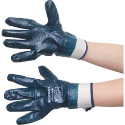 Heavy Duty Nitrile Coated Blue Gloves thumbnail-2