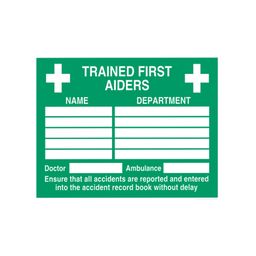 First Aiders Signs thumbnail-1