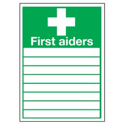 First Aiders Signs thumbnail-2