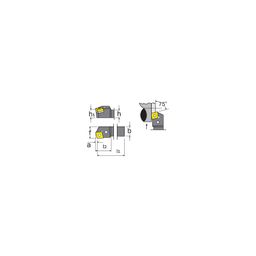 External Toolholders - Lever Lock  - PCKN R/L thumbnail-3